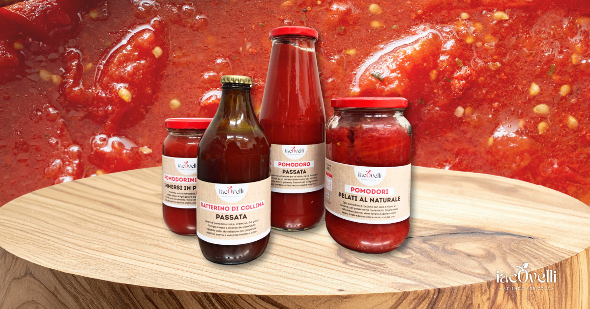 Passate e Pelati di Pomodoro e Datterino