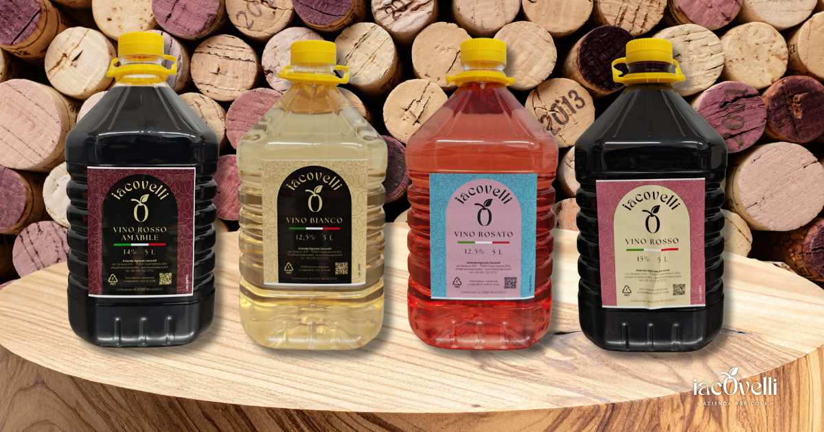 Vino Rosso, Bianco o Rosato